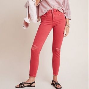 Anthropologie Pilcro Ultra High-Rise Skinny Jeans